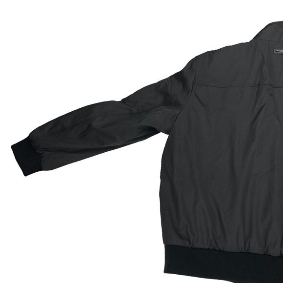 Calvin Klein Jacket Mens Size XL Black 100% Polyester Long Sleeve Full Zipper - Picture 13 of 16